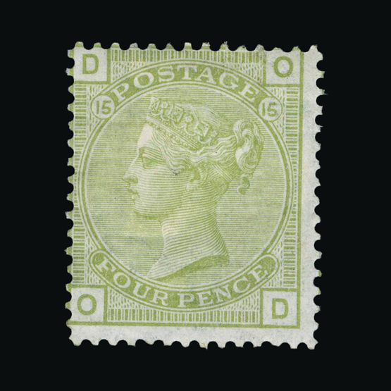 Lot 21677 - Great Britain - QV (surface printed) 1873-80 -  Universal Philatelic Auctions Sale #72