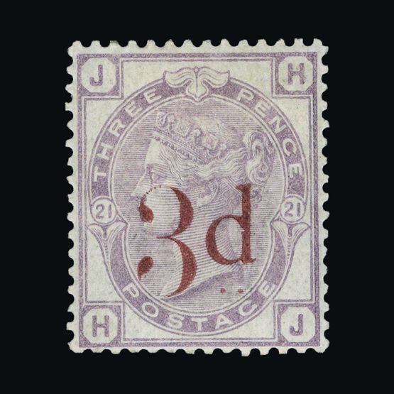 Lot 21707 - Great Britain - QV (surface printed) 1880-83 -  Universal Philatelic Auctions Sale #72