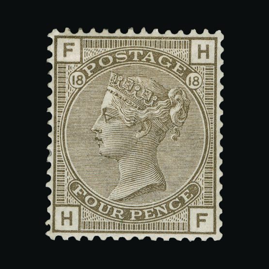 Lot 21711 - Great Britain - QV (surface printed) 1880-83 -  Universal Philatelic Auctions Sale #72
