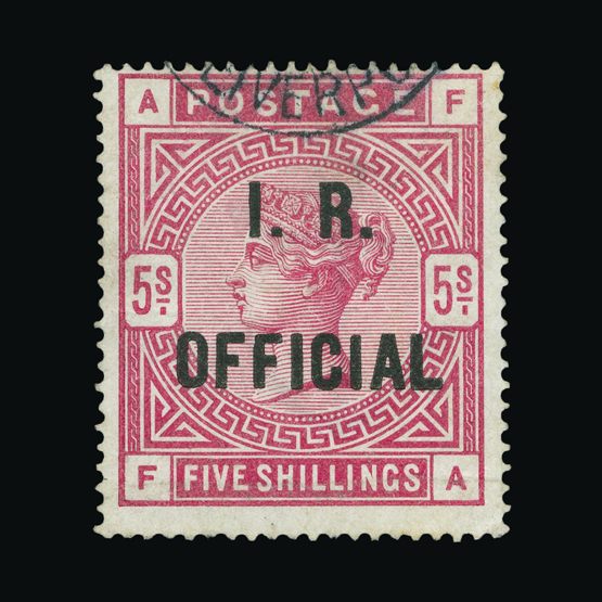 Lot 21732 - Great Britain - Officials 1884-88 -  Universal Philatelic Auctions Sale #72