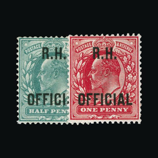 Lot 21750 - Great Britain - Officials 1902 -  Universal Philatelic Auctions Sale #72