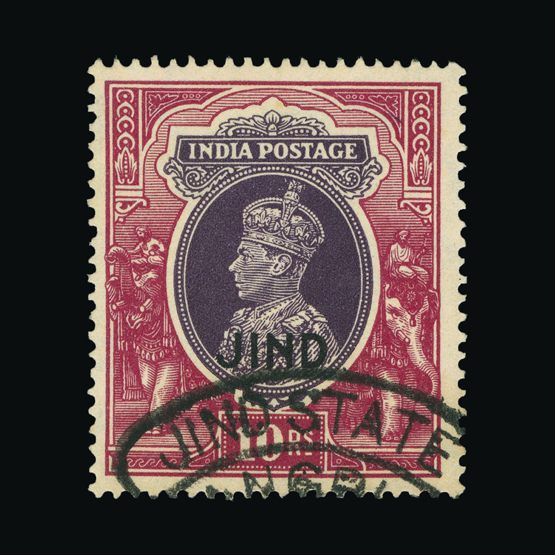 Lot 21763 - India - States - Jind 1941-43 -  Universal Philatelic Auctions Sale #72