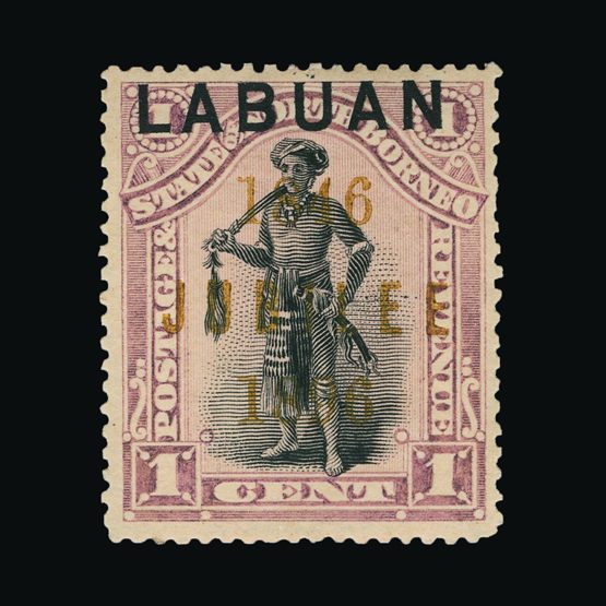 Lot 21775 - Labuan 1896 -  Universal Philatelic Auctions Sale #72
