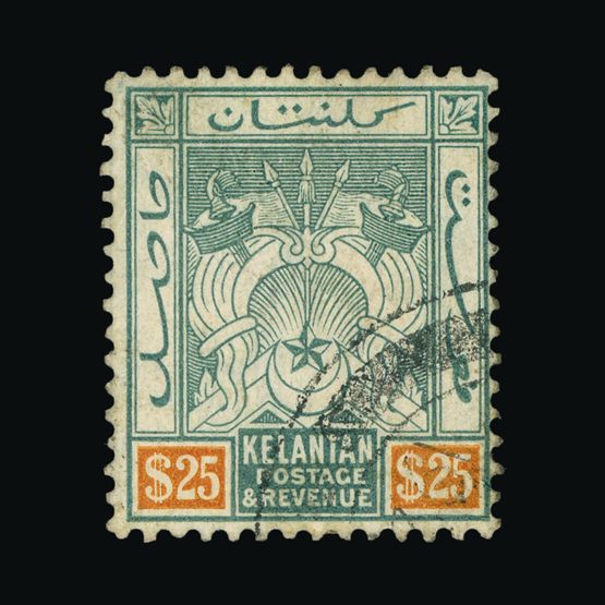 Lot 21778 - malaya - kelantan 1911-15 -  Universal Philatelic Auctions Sale #72