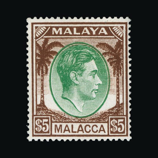Lot 21779 - Malaya - Malacca 1949-52 -  Universal Philatelic Auctions Sale #72