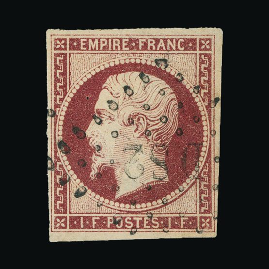 Lot 5734 - France 1853 - Universal Philatelic Auctions Sale #72 Lot 5734 - France 1853 - Universal Philatelic Auctions Sale #72