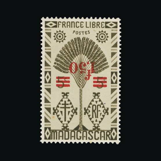 Lot 6227 - France - Colonies - Madagascar 1944 -  Universal Philatelic Auctions Sale #72