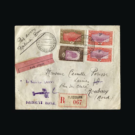 Lot 6281 - France - Colonies - Somali Coast 1932 -  Universal Philatelic Auctions Sale #72