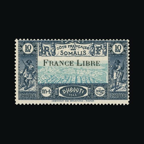 Lot 6282 - France - Colonies - Somali Coast 1942 -  Universal Philatelic Auctions Sale #72