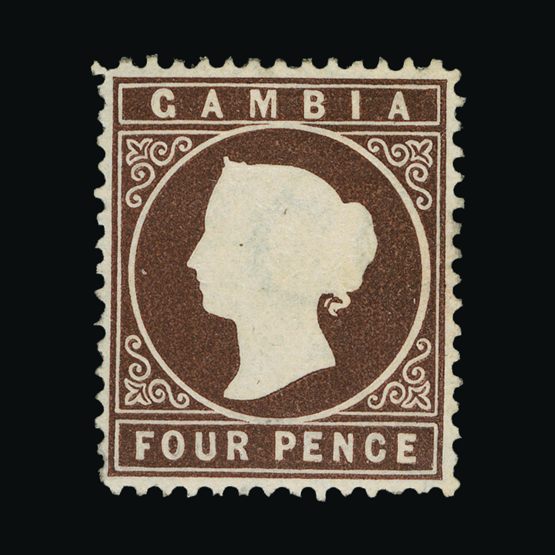 Lot 6532 - gambia 1880-81 - Universal Philatelic Auctions Sale #72 Lot 6532 - gambia 1880-81 - Universal Philatelic Auctions Sale #72