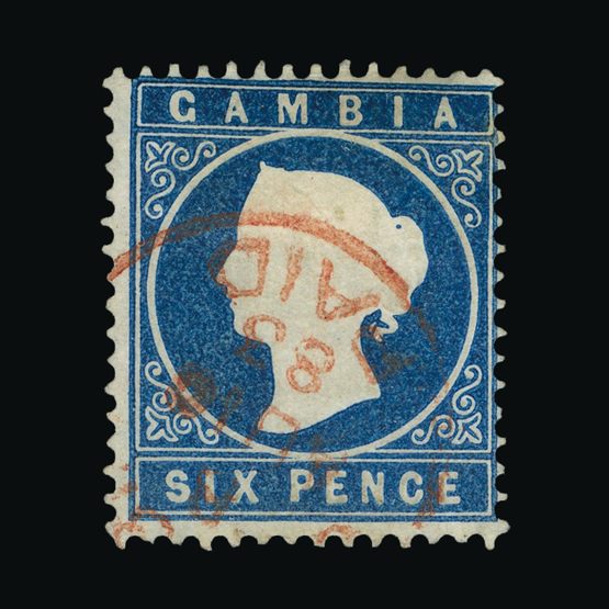 Lot 6534 - gambia 1880-81 - Universal Philatelic Auctions Sale #72 Lot 6534 - gambia 1880-81 - Universal Philatelic Auctions Sale #72