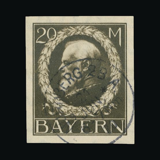 Lot 6646 - german states - bavaria 1914-20 - Universal Philatelic Auctions Sale #72 Lot 6646 - german states - bavaria 1914-20 - Universal Philatelic Auctions Sale #72