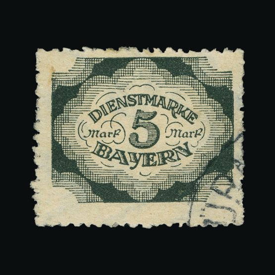 Lot 6651 - german states - bavaria 1920 - Universal Philatelic Auctions Sale #72 Lot 6651 - german states - bavaria 1920 - Universal Philatelic Auctions Sale #72