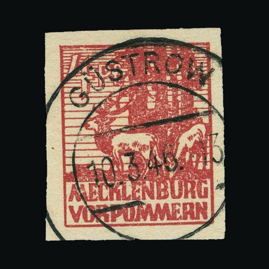 Lot 6695 - Germany - Allied Occupation - Russian Zone 1946 - Universal Philatelic Auctions Sale #72 Lot 6695 - Germany - Allied Occupation - Russian Zone 1946 - Universal Philatelic Auctions Sale #72