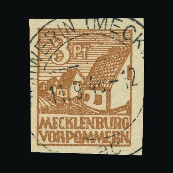 Lot 6696 - Germany - Allied Occupation - Russian Zone 1946 - Universal Philatelic Auctions Sale #72 Lot 6696 - Germany - Allied Occupation - Russian Zone 1946 - Universal Philatelic Auctions Sale #72