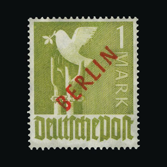Lot 6770 - germany - west berlin 1949 - Universal Philatelic Auctions Sale #72 Lot 6770 - germany - west berlin 1949 - Universal Philatelic Auctions Sale #72