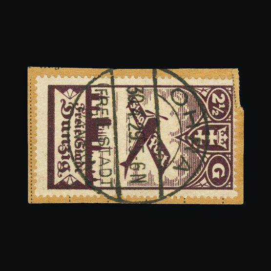 Lot 6798 - germany - danzig 1924 -  Universal Philatelic Auctions Sale #72