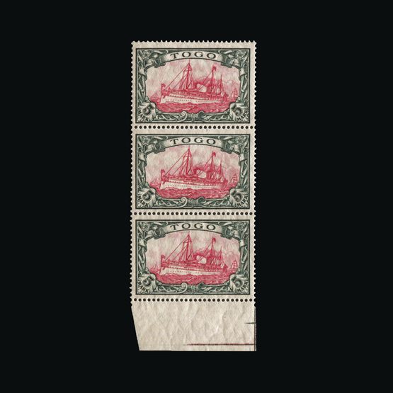 Lot 6836 - Germany - Colonies - Togo 1909 -  Universal Philatelic Auctions Sale #72
