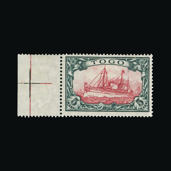 Lot 6837 - Germany - Colonies - Togo 1909-19 -  Universal Philatelic Auctions Sale #72