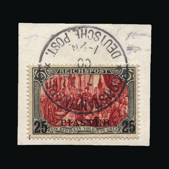 Lot 6851 - Germany - Post Offices in Turkish Empire 1900 - Universal Philatelic Auctions Sale #72 Lot 6851 - Germany - Post Offices in Turkish Empire 1900 - Universal Philatelic Auctions Sale #72