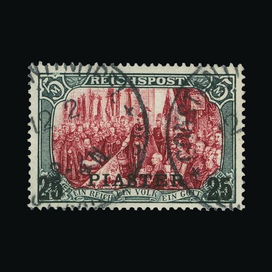 Lot 6852 - Germany - Post Offices in Turkish Empire 1900 - Universal Philatelic Auctions Sale #72 Lot 6852 - Germany - Post Offices in Turkish Empire 1900 - Universal Philatelic Auctions Sale #72