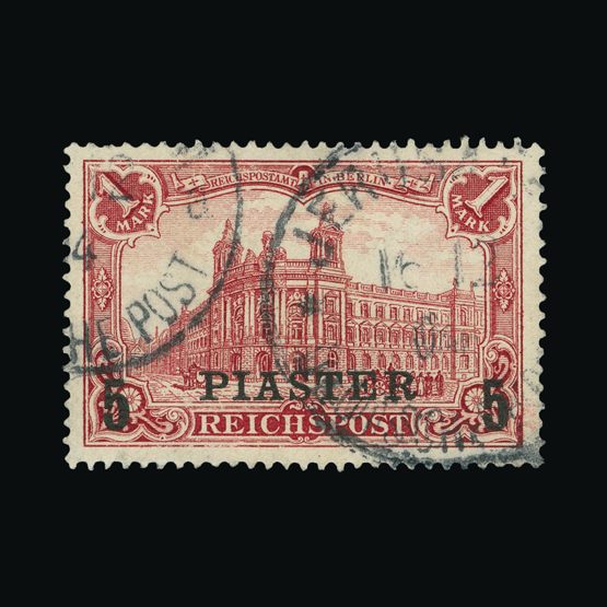 Lot 6857 - Germany - Post Offices in Turkish Empire 1902-04 - Universal Philatelic Auctions Sale #72 Lot 6857 - Germany - Post Offices in Turkish Empire 1902-04 - Universal Philatelic Auctions Sale #72