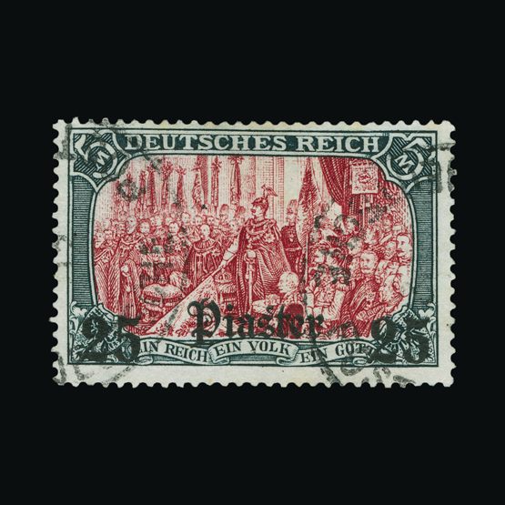 Lot 6861 - Germany - Post Offices in Turkish Empire 1905 - Universal Philatelic Auctions Sale #72 Lot 6861 - Germany - Post Offices in Turkish Empire 1905 - Universal Philatelic Auctions Sale #72
