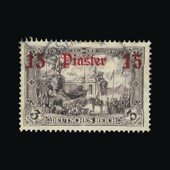 Lot 6862 - Germany - Post Offices in Turkish Empire 1905-12 - Universal Philatelic Auctions Sale #72 Lot 6862 - Germany - Post Offices in Turkish Empire 1905-12 - Universal Philatelic Auctions Sale #72