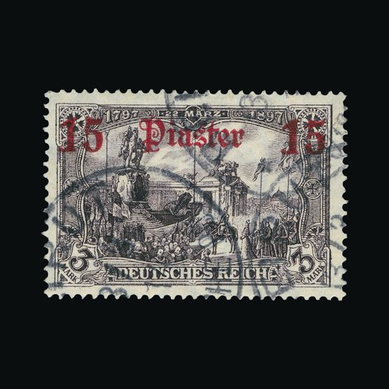 Lot 6864 - Germany - Post Offices in Turkish Empire 1905-12 - Universal Philatelic Auctions Sale #72 Lot 6864 - Germany - Post Offices in Turkish Empire 1905-12 - Universal Philatelic Auctions Sale #72