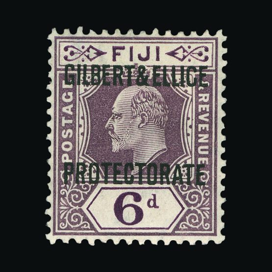 Lot 7240 - gilbert and ellice islands 1911 -  Universal Philatelic Auctions Sale #72