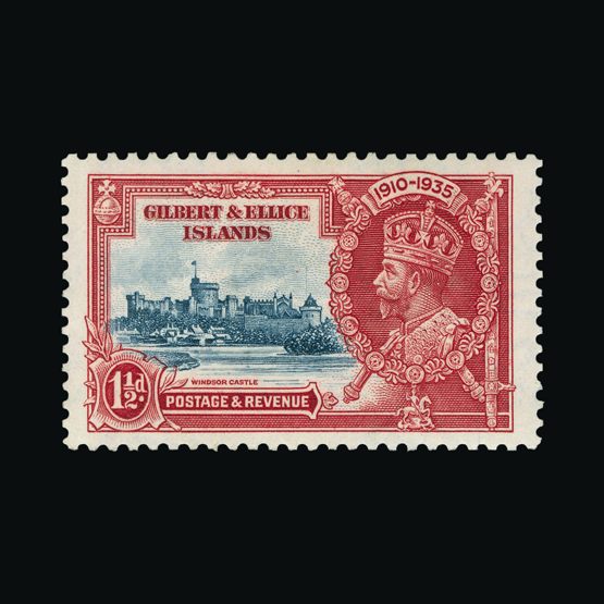 Lot 7259 - gilbert and ellice islands 1935 -  Universal Philatelic Auctions Sale #72