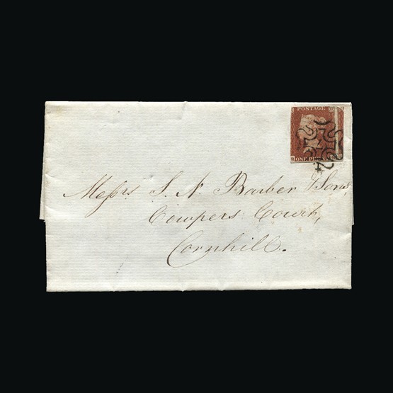 Lot 10211 - Great Britain - Covers - QV 1843 - Universal Philatelic Auctions Sale #73 Lot 10211 - Great Britain - Covers - QV 1843 - Universal Philatelic Auctions Sale #73