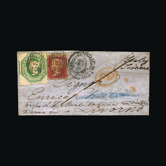 Lot 10213 - Great Britain - Covers - QV 1855 - Universal Philatelic Auctions Sale #73 Lot 10213 - Great Britain - Covers - QV 1855 - Universal Philatelic Auctions Sale #73