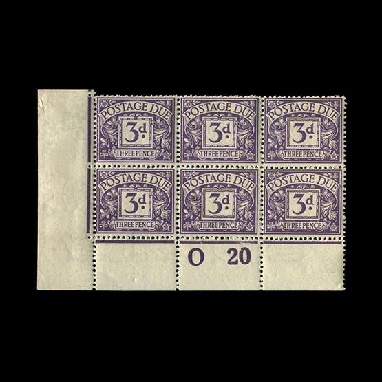 Lot 10462 - Great Britain - Postage Dues 1914-22 - Universal Philatelic Auctions Sale #73 Lot 10462 - Great Britain - Postage Dues 1914-22 - Universal Philatelic Auctions Sale #73