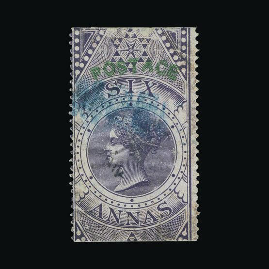 Lot 11858 - india 1866 - Universal Philatelic Auctions Sale #73 Lot 11858 - india 1866 - Universal Philatelic Auctions Sale #73