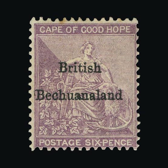 Lot 1928 - bechuanaland 1885 -  Universal Philatelic Auctions Sale #73