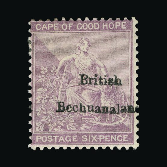 Lot 1936 - bechuanaland 1885-87 -  Universal Philatelic Auctions Sale #73