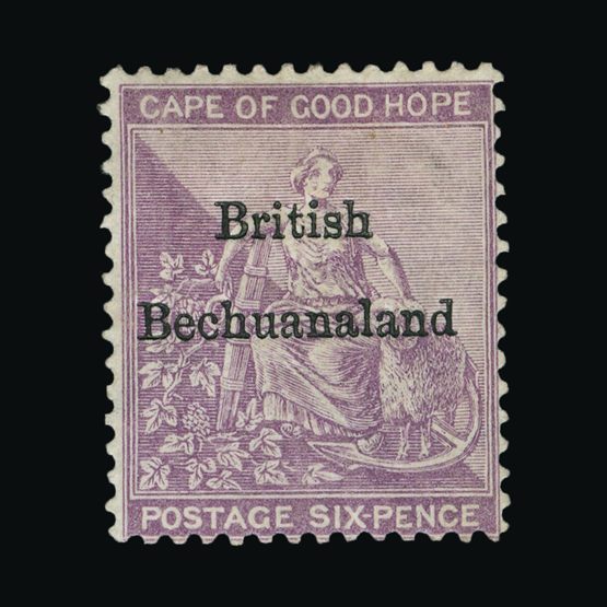 Lot 1937 - bechuanaland 1885-87 -  Universal Philatelic Auctions Sale #73