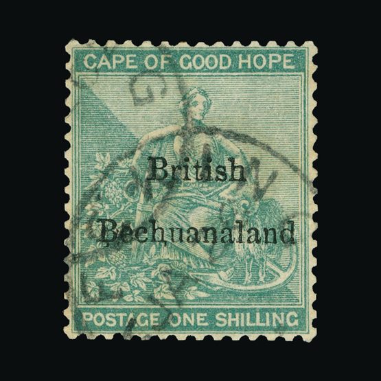 Lot 1938 - bechuanaland 1885-87 -  Universal Philatelic Auctions Sale #73