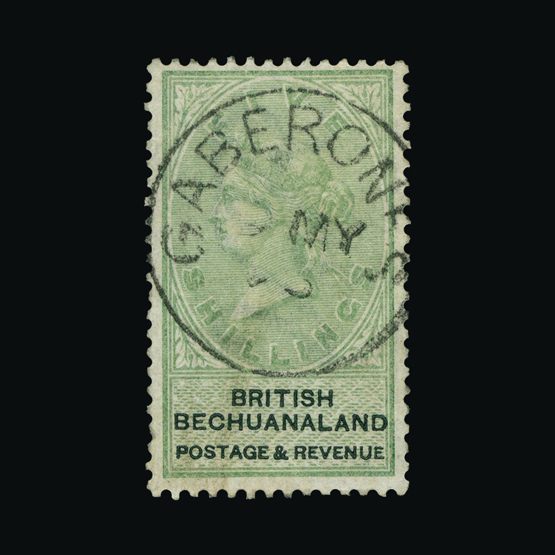 Lot 1942 - bechuanaland 1888 -  Universal Philatelic Auctions Sale #73