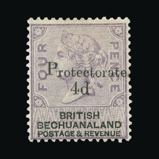 Lot 1946 - bechuanaland 1888 -  Universal Philatelic Auctions Sale #73