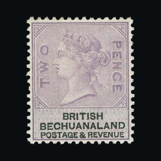 Lot 1948 - bechuanaland 1888 -  Universal Philatelic Auctions Sale #73