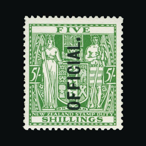 Lot 21107 - New Zealand - Officials 1927-33 -  Universal Philatelic Auctions Sale #73