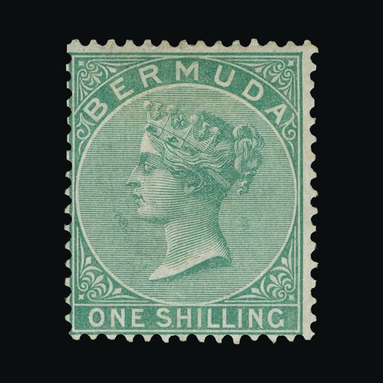 Lot 2138 - Bermuda 1865 -  Universal Philatelic Auctions Sale #73