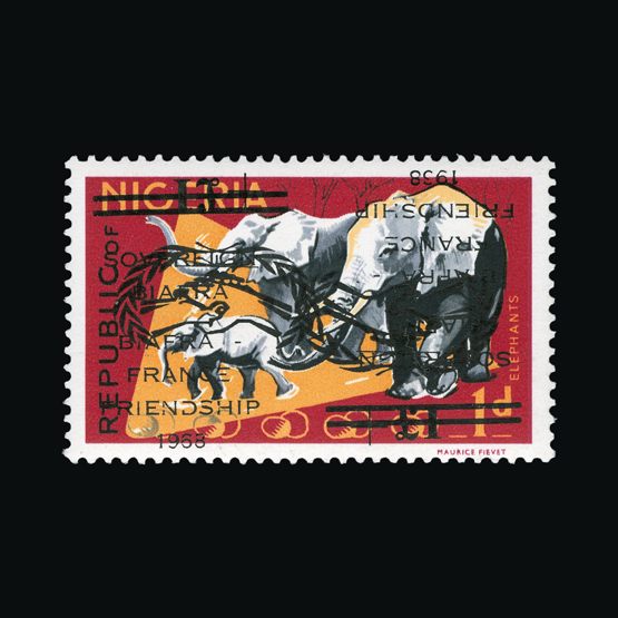 Lot 2470 - biafra 1968 - Universal Philatelic Auctions Sale #73 Lot 2470 - biafra 1968 - Universal Philatelic Auctions Sale #73