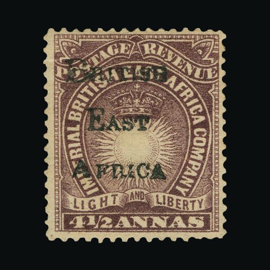Lot 2589 - british east africa 1895 - Universal Philatelic Auctions Sale #73 Lot 2589 - british east africa 1895 - Universal Philatelic Auctions Sale #73