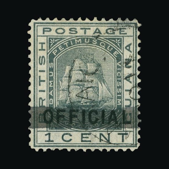 Lot 2640 - british guiana 1878 -  Universal Philatelic Auctions Sale #73