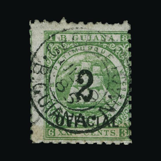 Lot 2644 - british guiana 1881 -  Universal Philatelic Auctions Sale #73