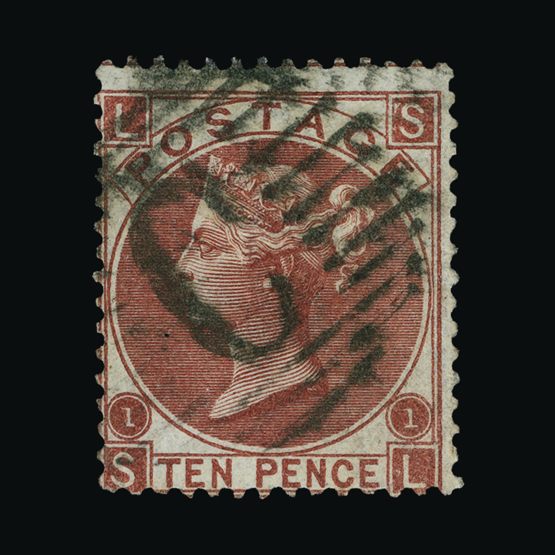 Lot 2802 - british levant 1867 -  Universal Philatelic Auctions Sale #73