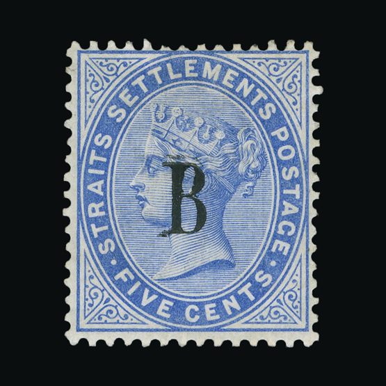 Lot 2940 - british post offices in siam 1882-85 -  Universal Philatelic Auctions Sale #73